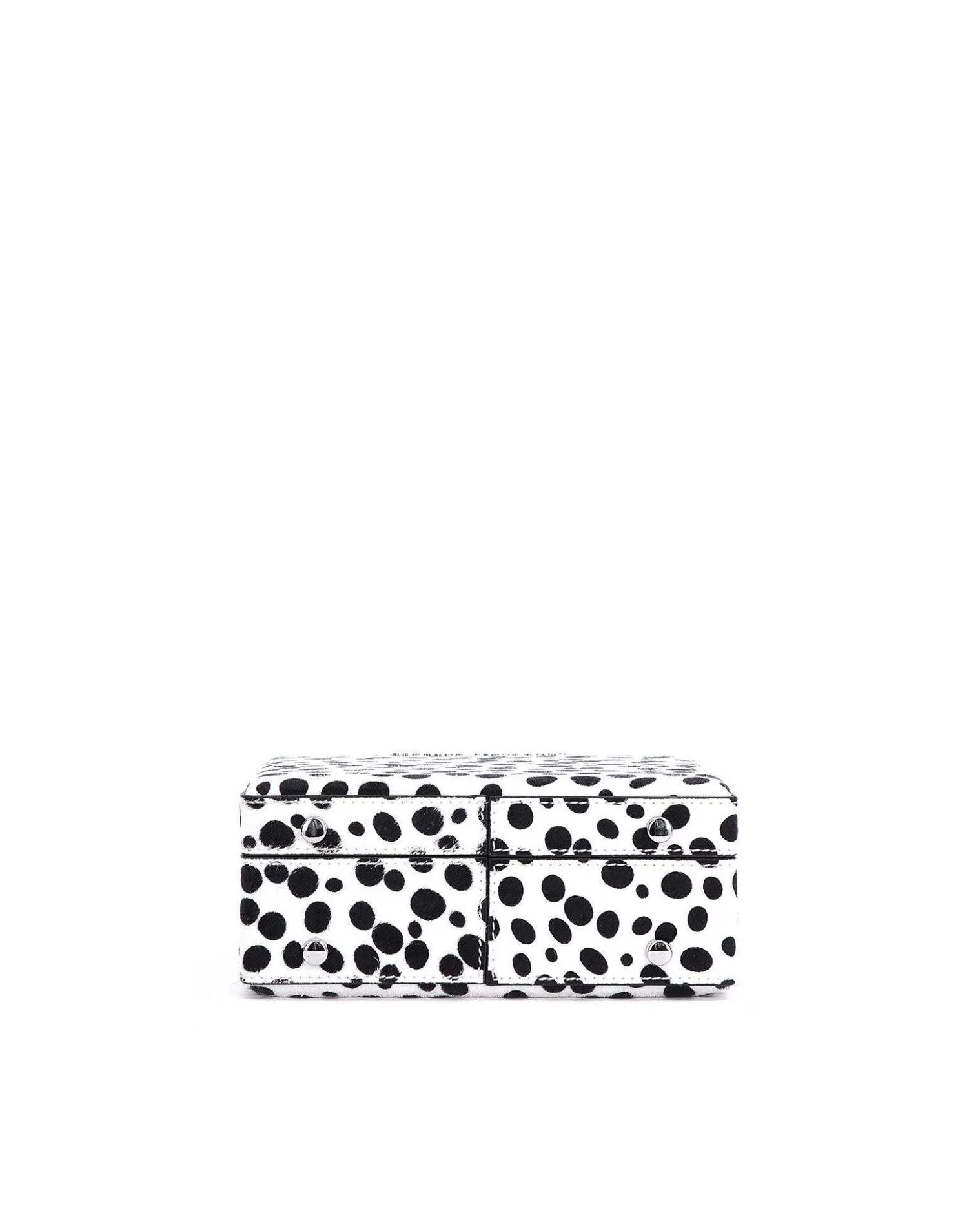 Top Handle Bags>Brandon Blackwood Kendrick Trunk Dalmatian Ponyhair